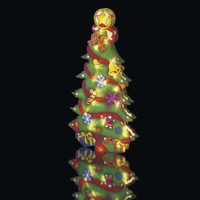 LED Tanne 45cm Baum Fensterdeko Innen Beleuchtung Weihnachtsbaum Weihnachtsdeko ,EMOS,ZY2125, 8592920061251