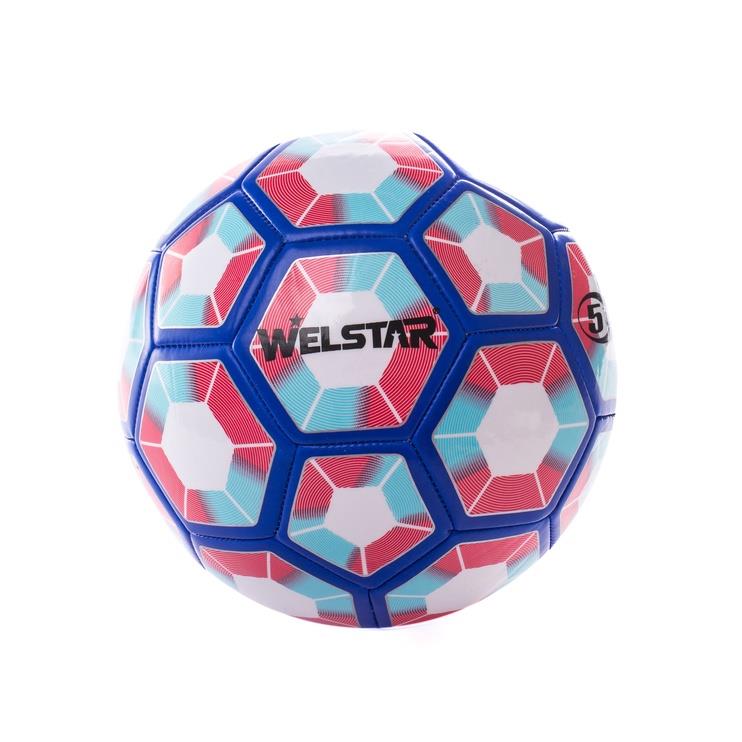Welstar Fußball Ball Standardgröße 5 Spielball Trainingsball Training Sortiert,Welstar,SMPVC4111A, 4772013159049