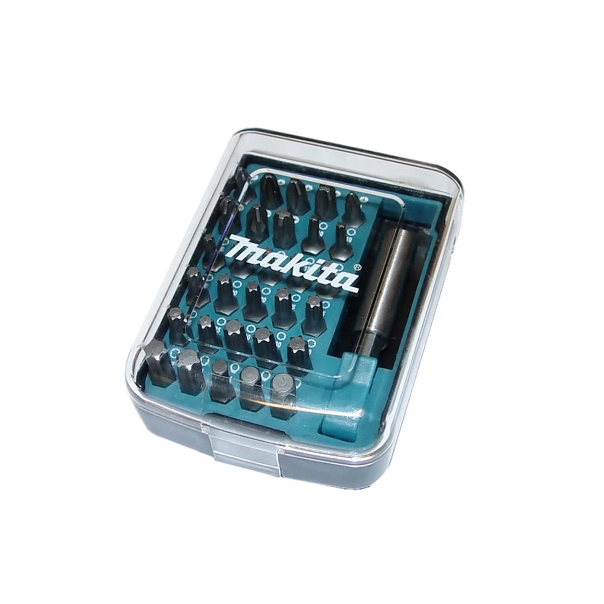 Makita D-34936 Bit Set 31 tlg Bitset Bitsatz Torx Bithalter Bitbox magnetisch,Makita,D-34936, 088381367097