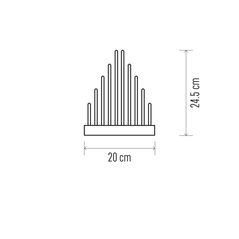 LED Kerzenständer Weihnachtsbeleuchtung Weihnachtsschmuck Leuchter Kerzen,Emos,ZY2107, 8592920060896