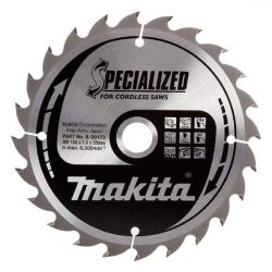 Makita Kreissägeblatt 165 x 20mm mit 24 Zähne B-09173 Sägeblatt extra dünn 1,5mm