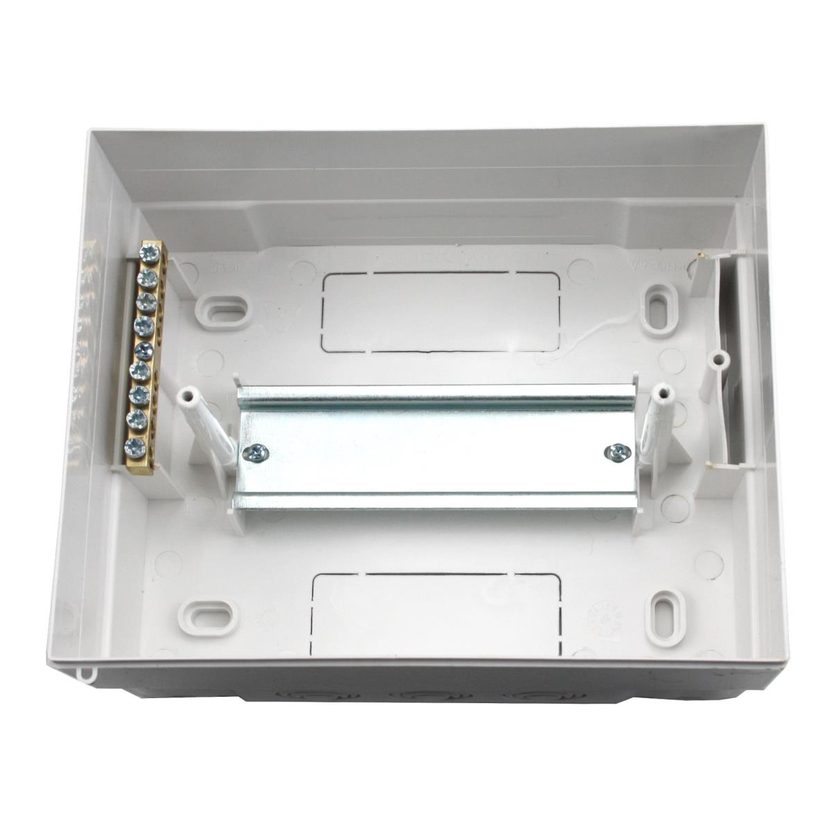 Bild 2: Sicherungskasten 6 Module Aufputz Kleinverteiler Wandmontage serie KNO Sicherungskasten 6 Module Aufputz Kleinverteiler Wandmontage serie KNO,Bylectrica,KNO-6D, 4810158034934