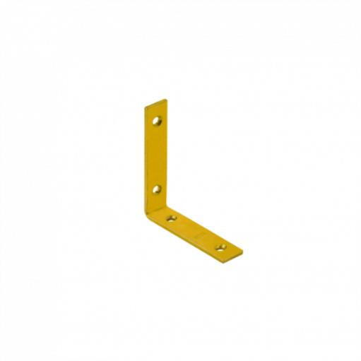 Stuhlwinkel 100x100x20mm gelb verzinkt Winkelverbinder Möbelwinkel,Domax,4005, 5907708140050