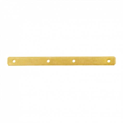 20x Flachverbinder 243x20mm gelb verzinkt Holzverbinder Lochplatten Lochbleche,Domax,4456, 0685293813768