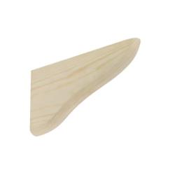 Regalhalterr 165x95mm Regalträger Regalwinkel Wandkonsole Holzkonsole aus Holz