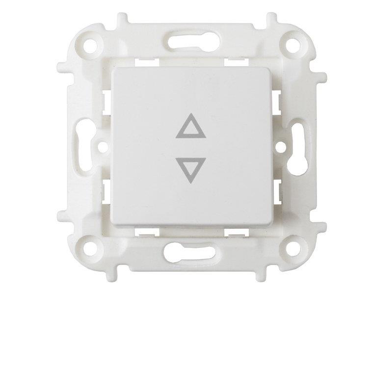 Wechselschalter Unterputz Lichtschalter Schalter (ohne Rahmen) weiß Serie RITA,Okko,C6/210-2061, 4810158042854