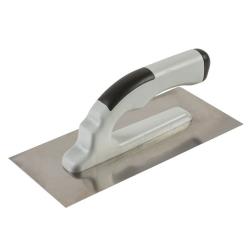Glättekelle 130x270 mm Aufzieher Glätter Fliesenkelle Traufel Edelstahl Kelle