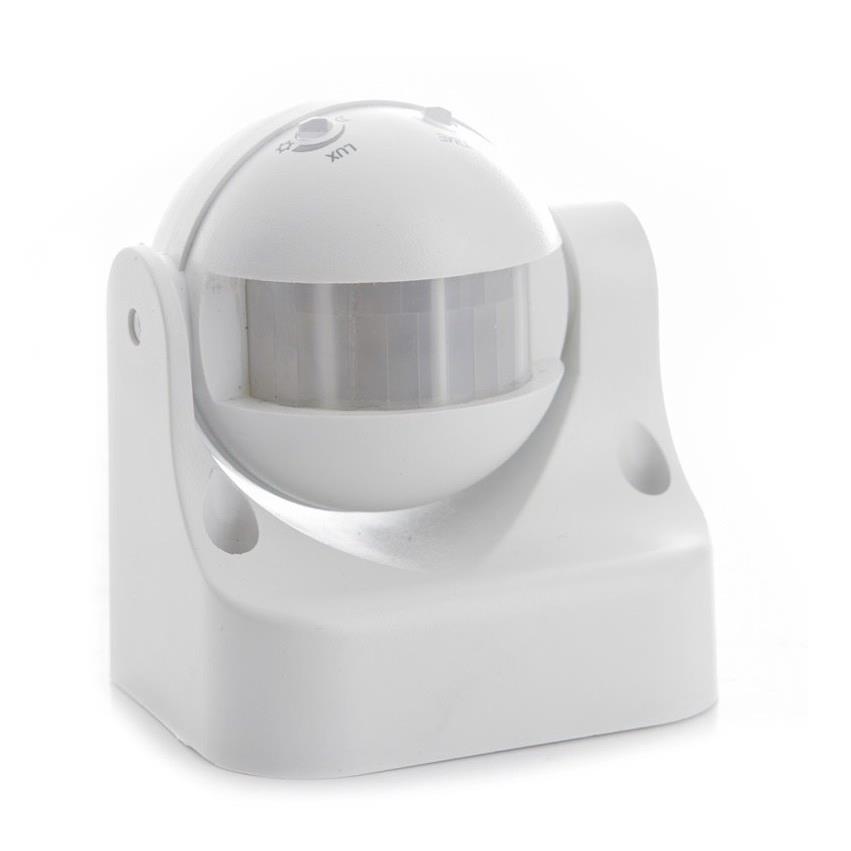 Bewegungsmelder Bewegungssensor Sensor Melder Weiß Lampe 180°,Okko,ST09, 4772013198024