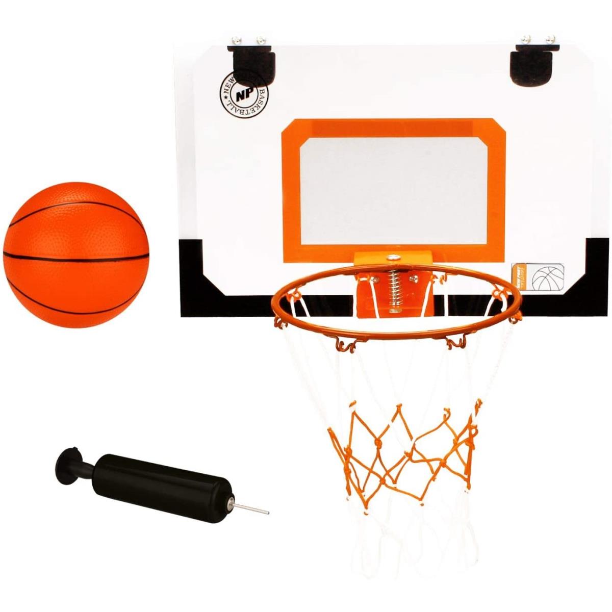 New Port Kinder Mini Basketball Set mit Korb, Ball und Pumpe ,New Port,16NA-TZO-Uni, 8716404278410