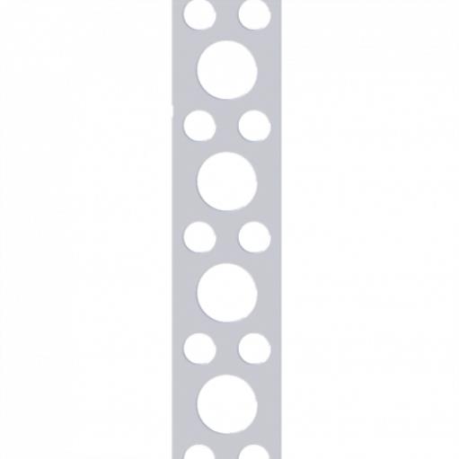 Bild 1: Montageband TM 14/10 Lochband verzinkt Montagelochband Rolle 19 x 0,7 mm x 10 m Montageband TM 14/10 Lochband verzinkt Montagelochband Rolle 19 x 0,7 mm x 10 m,Domax,43432, 5907708179814