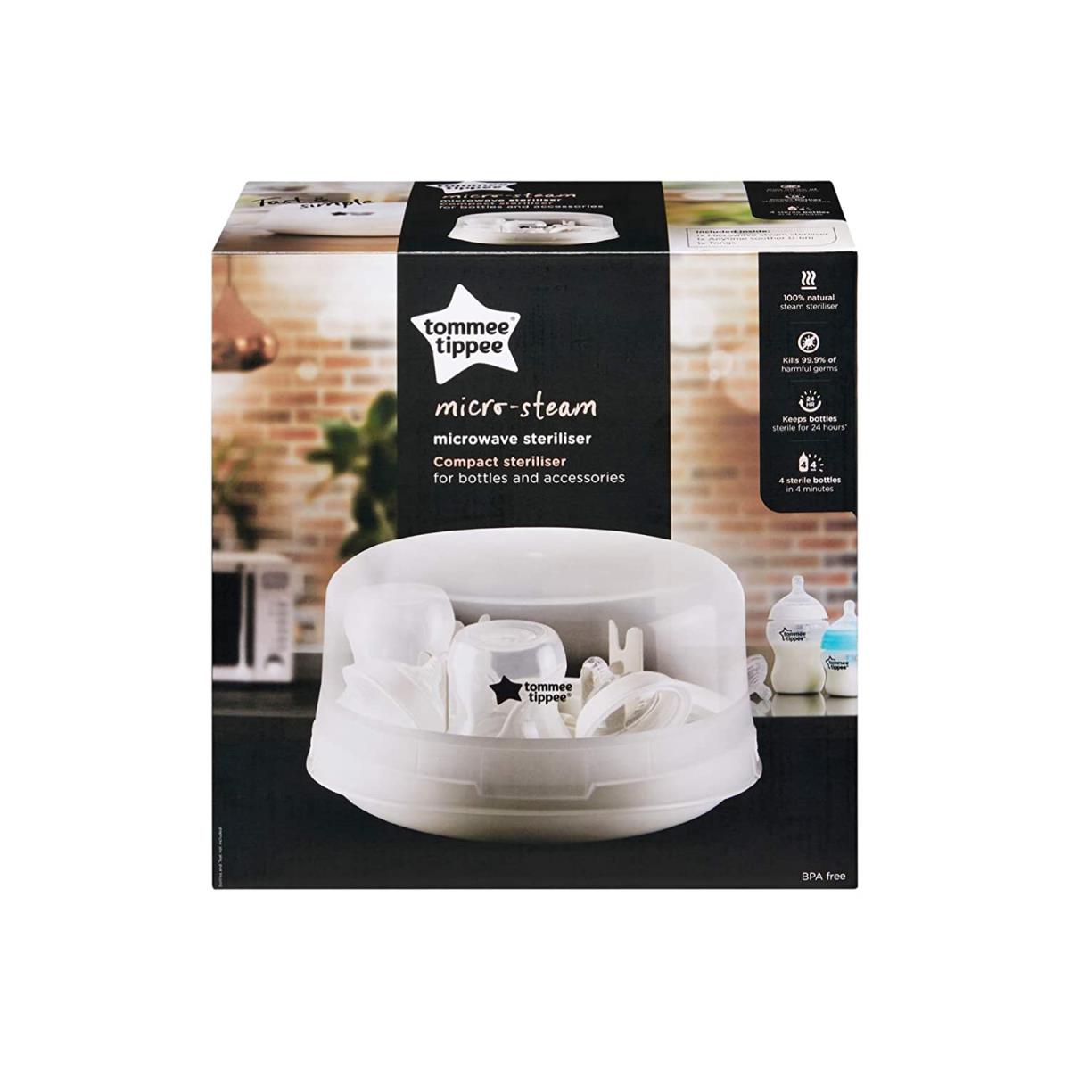 Bild 2: Tommee Tippee Sterilisator Mikrowellen Dampfsterilisator für Babyflaschen Tommee Tippee Sterilisator Mikrowellen Dampfsterilisator für Babyflaschen,Tommee Tippee,423610, 5010415236104