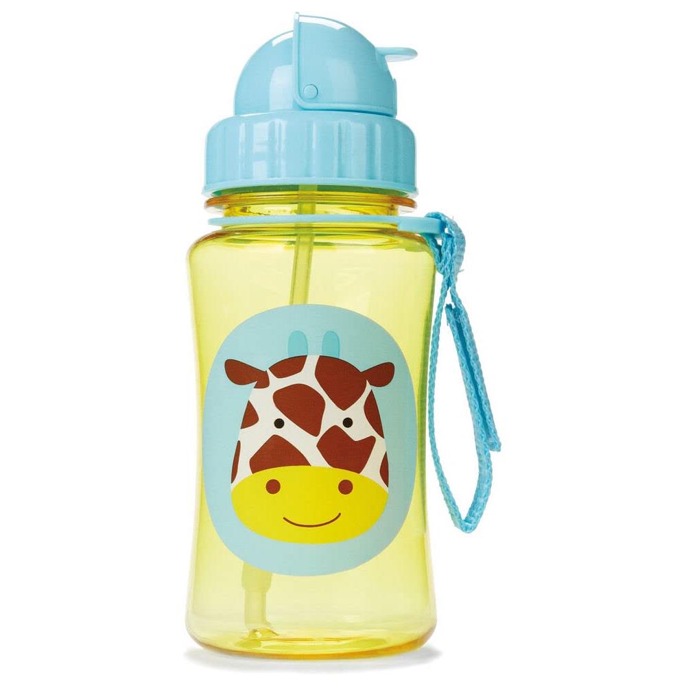 Skip Hop Zoo Trinkflasche für Kinder 350 ml Trinklernflasche Giraffe Jules,Skip Hop,252315, 879674011021