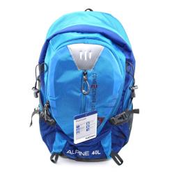 Nowi Trekkingrucksack Outdoor Rucksack mit Regenhaube 40 L Volumen blau 