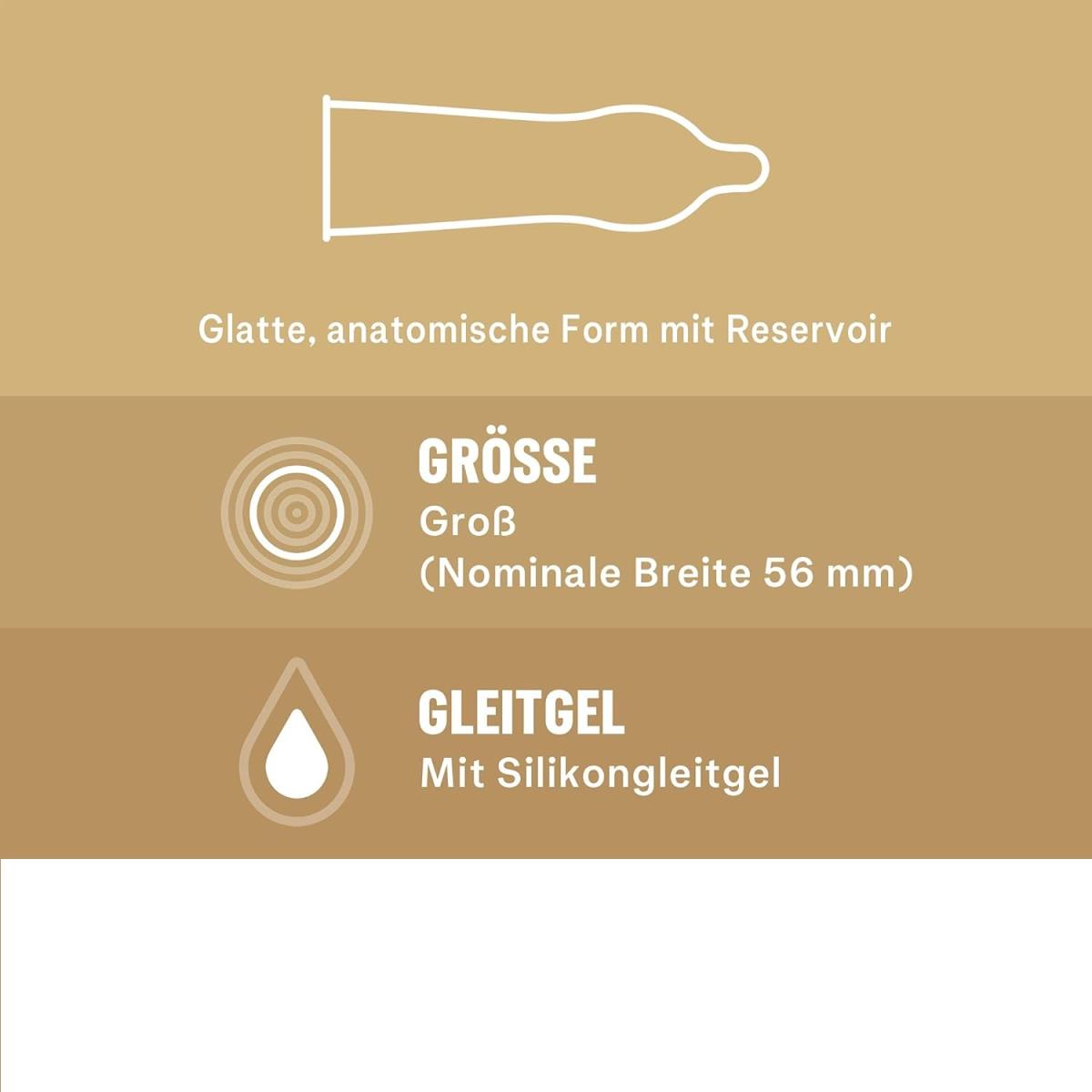 8 Stück Durex Nude Kondome für Herren Ultradünn Hautgefühl Perfekter Sitz,Durex ,3059948002901, 3059948002901